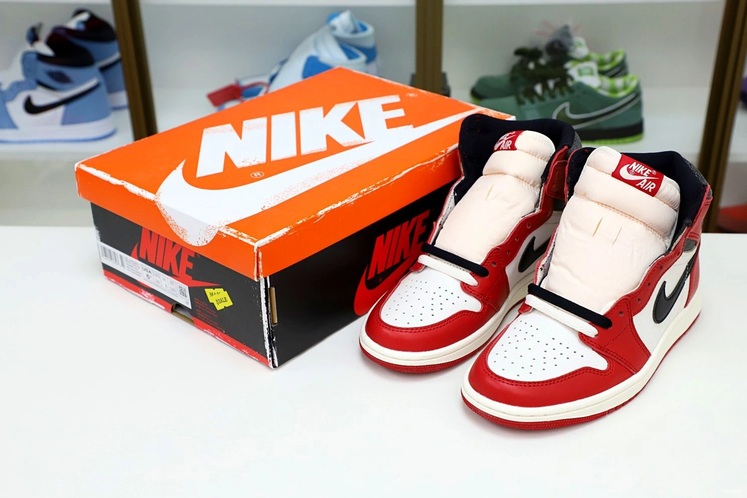 FOUND 1 REIMAGINED AND JORDAN AIR “CHICAGO” LOST 2022 0113